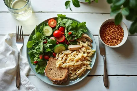Féculents, la bonne portion au bon repas